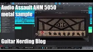 Audio Assault AHM 5050 - metal sample