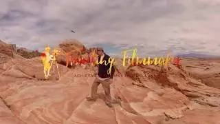 360 VR 4K Video: Prospect Trail View of Red Rock Canyon in Nevada; 2 minutes of zen
