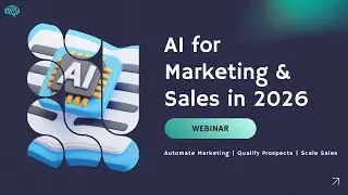 Using AI Agents to Automate SEO Research & Blog | AI For Marketing and Sales in 2026 Webinar