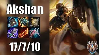 Akshan vs Cho'Gath MID - Patch 12.14 euw1 CHALLENGER