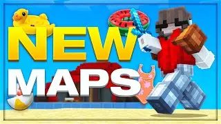 Ranking ALL the NEW Summer Maps in Hypixel Bedwars!
