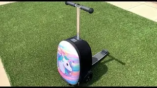 TRAVEL MUST-HAVE FOR KIDS! | RIDE-ON SUITCASE SCOOTER | FULL DEMO & REVIEW