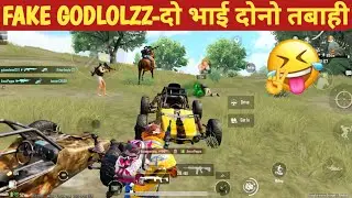 FAKE GODL LOLZ TEAMMATE BHAI BIG FAN😁 BGMI COMEDY video online gameplay MOMENTS CARTOON FREAK#bgmi