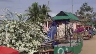 Laos.  Mekong. River.  Houay Xai.  Houy Sai.
