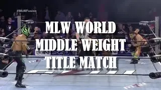 Myron Reed loses the MLW World Middleweight Championship!?!