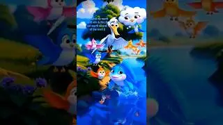 नदी की सुंदर नीली मछली#viral#trending#shortvideo#storytime#kidscontent#animationvideo#cartoonshorts