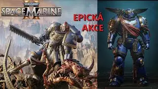 Space Marine 2 - uk&aacute;zka brut&aacute;ln&iacute; sci-fi akce / gameplay (CZ titulky/ENG subs)