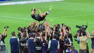 Son Says Goodbye To His Teammates
