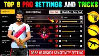 Free Fire Headshot Setting After Ob52 Update 2026⚡Best Sensitivity Settings ⚙️| Sensitivity Setting 