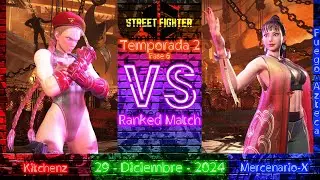 Kitchenz (Cammy) vs Mercenario-X (Chun Li)