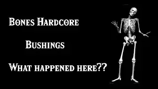 Skateboarding Bushings. Bones Hardcore truth.