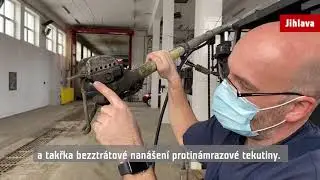 MHD proti námraze na trolejích