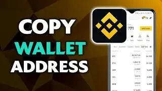 Как скопировать адрес кошелька Binance