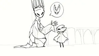 Pale King is short [Hollow Knight animation]