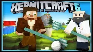 Hermitcraft Season 6: Realistic Trident Golf In Minecraft  (Minecraft 1.13.2 survival  Ep.39)