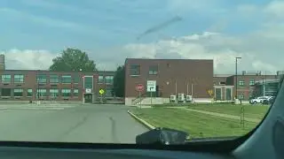 Stop 🛑 sign on eagle dr near E2ccb boces lake shore center senior high school 🚸