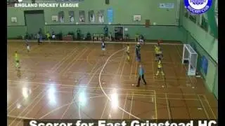 East Grinstead Hockey Club Ashley Jackson Indoor Goal 12th December 2009