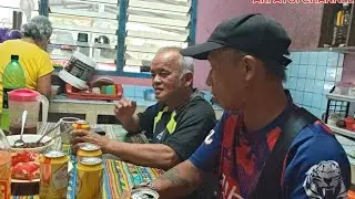 Lepak di kampong anak saudara kpg isu pantu Sri aman // bermacam macam hidangan //
