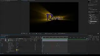 After Effects Practice: Light Rays