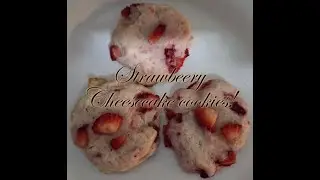 Strawberry Cheesecake Cookies