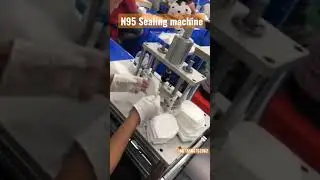 Face mask machine｜Semi automatic N95/KN95/FFP2/FFP3 Sealing Edge banding Mask
