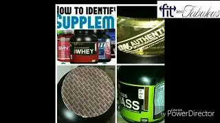 How to identify fake and original supplements