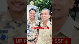 Up Police vs UP SSF 🔥 | Airport Duty ✈️ #shorts #upp