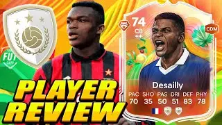 He IS A SILVER WALL&hellip; 🧱🔥 74 World Tour Silver Stars Icon Desailly Review! World Tour Desailly Review!
