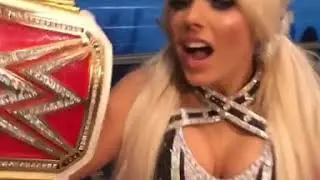 Alexa Bliss likes The Raw Women's Championship better than the MITB Briefcase