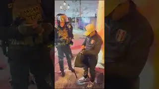 &iexcl;Agresi&oacute;n a un polic&iacute;a durante manifestaci&oacute;n! Intervienen a agresor en Lima