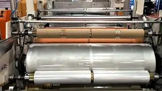 XHD 1000mm double layers stretch film machine