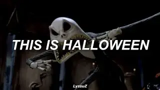 This Is Halloween; The Night Before Christmas // Tim Burton (Lyrics)