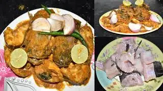 #spicy masala #fish curry cooking in indian style. @crazy shivu fishing