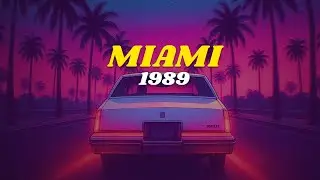 ＭＩＡＭＩ ＮＩＧＨＴ ＤＲＩＶＥ '８９ 🌴 (Vaporwave Mix for Late Night Focus & Produtivy)