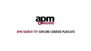 APM Search Feature: Explore Curated Playlists