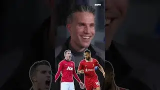 Does Robin van Persie think he's a better finisher than these strikers? 👀
