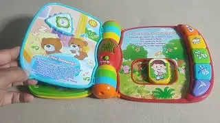 VTech Musical Rhymes Book, an interactive electronic toy designed for young children.