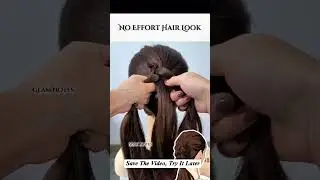 How to Style a Chunky Pull-Through Braid-Easy Tutorial #LongHairStyle #BeautyTutorial #ootd
