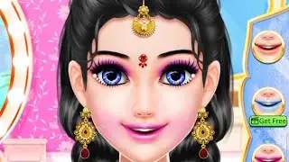Indian wedding makeup salon and shopping mall// girl games
