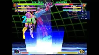 MvC2 Ironman Cr.MP Super Jump Cancel Infinite Starters (Solo)
