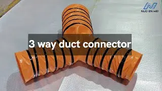🔥 Revolutionize Your Airflow Systems with Our 3-Way Duct Connector! 🔥