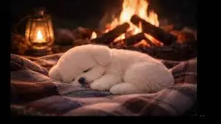 24/7 Fireplace Sleep BGM | Cozy Night Ambience for Deep Sleep & Relaxation