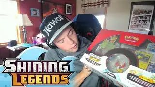EARLY Shiny Legends Super Premium Box Opening w/ThePokeResort (Legendary Mewtwo GX Hunting)