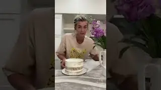 Eating Our 1 Year Old Wedding Cake 🎂 #shorts