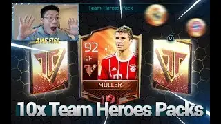 FIFA Mobile 18 S2 Team Heroes Live Event + Pack Opening! 92 TH Muller!