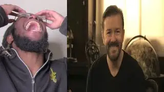 To Learn English with Ricky Gervais (REACTION)