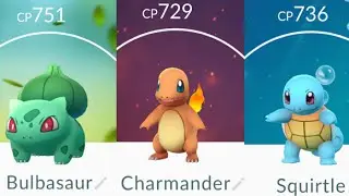 HIGHEST CP STARTER POKEMON EVOLUTION Bulbasaur, Charmander & Squirtle | Pokemon Go Adventures #49