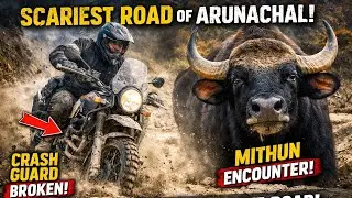 Worst Road of Arunachal Pradesh | Mechuka to Aalo 200Km Off-Road Ride on Himalayan 450