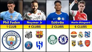 Which Footballer Played for Which Club? | Complete Football Club History | Player Career
