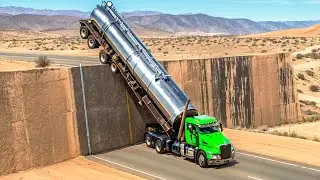 Cars vs Unfinished Roads x Giant Bulge ▶️ BeamNG Drive